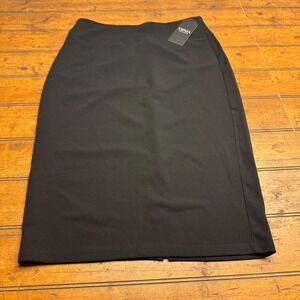 TAPATA Black Pencil Skirt Work Life Balance Business Professional Women's Size L